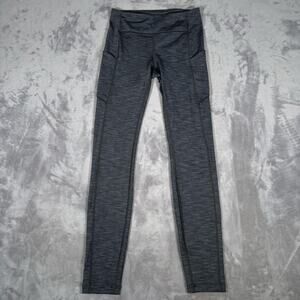 Lululemon Fast and Free Gray Leggings Size 4 High Rise